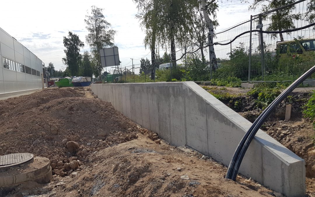 Pamatai, atraminės sienos, Kėdainiai